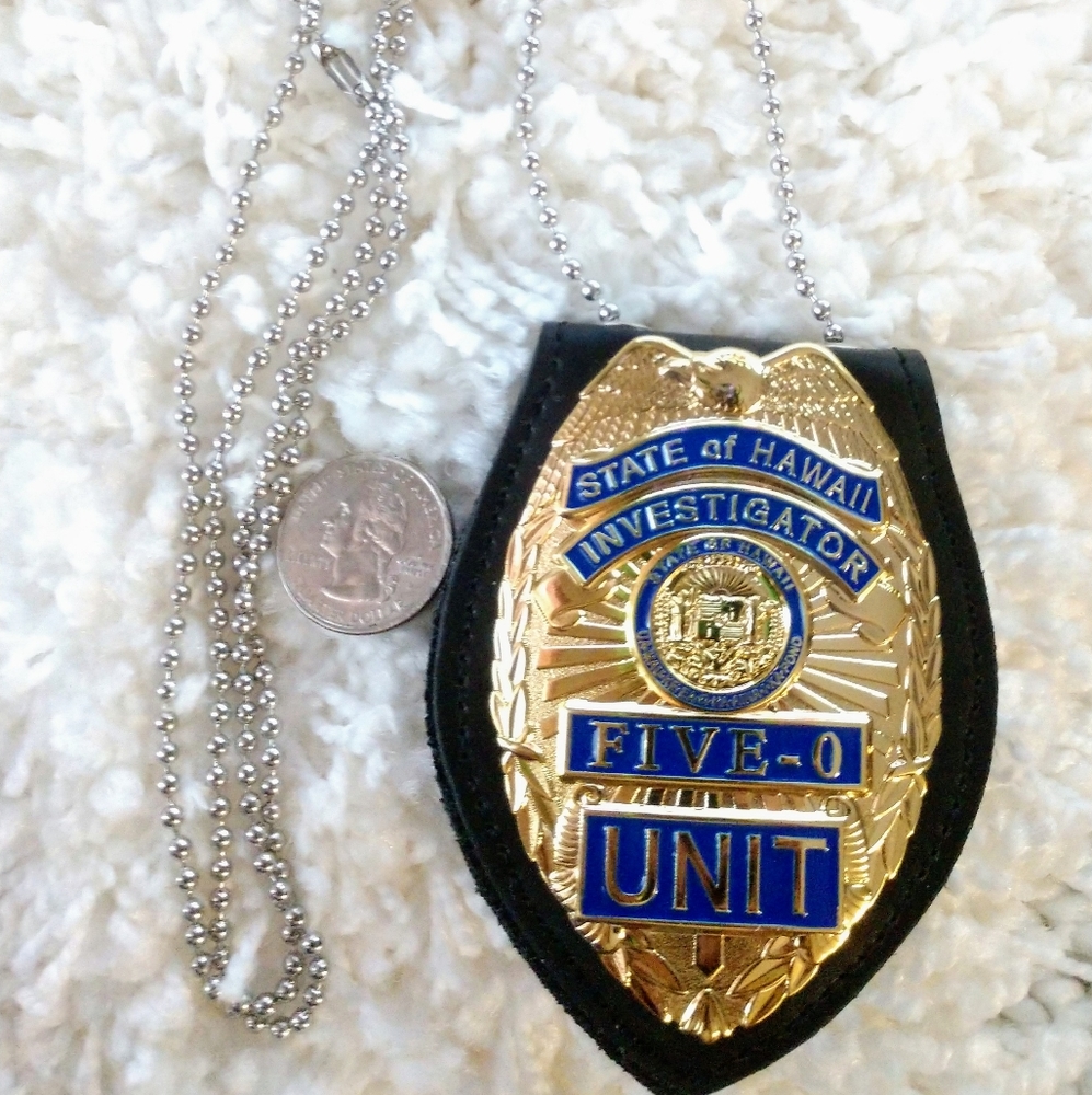 Hawaii Five O police badge
